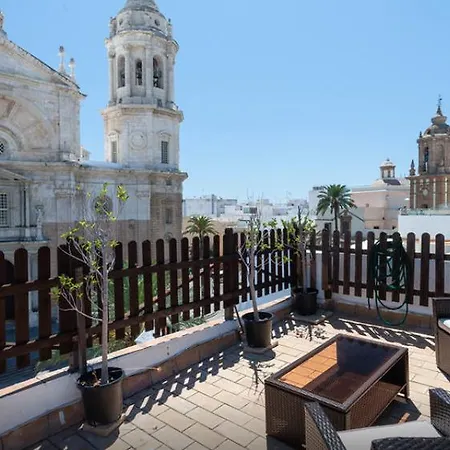 公寓 Piso Frontal A Catedral 加的斯